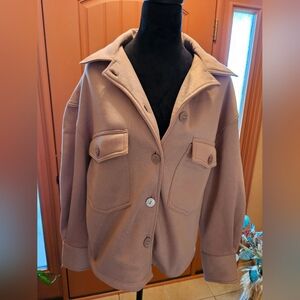 Women's Blush Pink Jacket